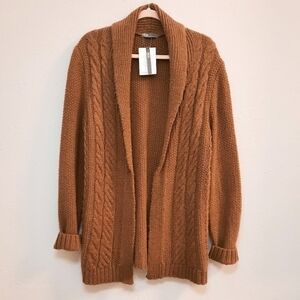 Asos Chestnut Cardigan Sweater S NWT